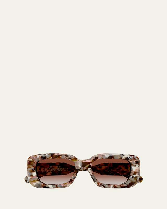 Acetate Rectangle Sunglasses